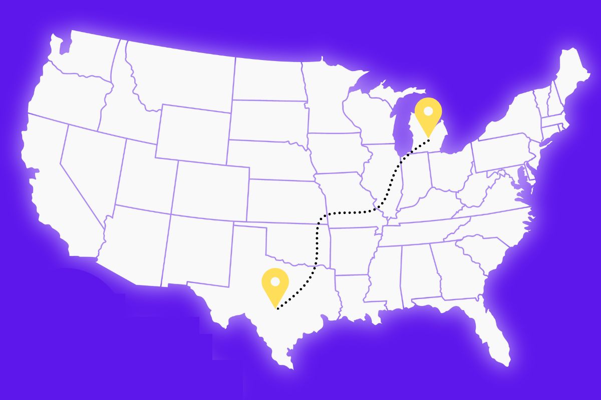 shipping car from texas to michigan - john 3:16 transport