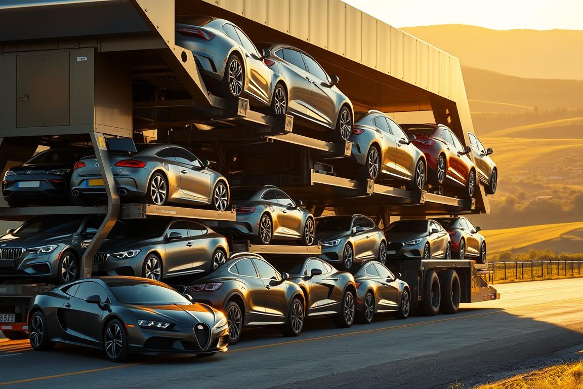 car carrier vehicle car carrier vehicle