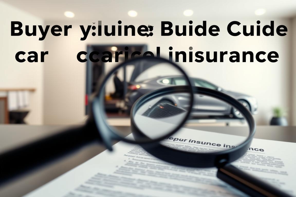 A sophisticated buyer's guide for comprehensive car carrier insurance, showcased against a clean, professional backdrop. In the foreground, a magnifying glass hovers over an insurance policy document, emphasizing the close examination of coverage details. The middle ground features a sleek, modern sedan being loaded onto a car carrier, symbolizing the need for robust protection. The background depicts a serene, minimalist office setting with muted tones, conveying a sense of trust and reliability. Soft, directional lighting accentuates the scene, creating depth and a polished, authoritative aesthetic. Capture this informative and visually compelling image using a wide-angle lens to provide a holistic perspective on the essential car carrier insurance coverages. A sophisticated buyer's guide for comprehensive car carrier insurance, showcased against a clean, professional backdrop. In the foreground, a magnifying glass hovers over an insurance policy document, emphasizing the close examination of coverage details. The middle ground features a sleek, modern sedan being loaded onto a car carrier, symbolizing the need for robust protection. The background depicts a serene, minimalist office setting with muted tones, conveying a sense of trust and reliability. Soft, directional lighting accentuates the scene, creating depth and a polished, authoritative aesthetic. Capture this informative and visually compelling image using a wide-angle lens to provide a holistic perspective on the essential car carrier insurance coverages.