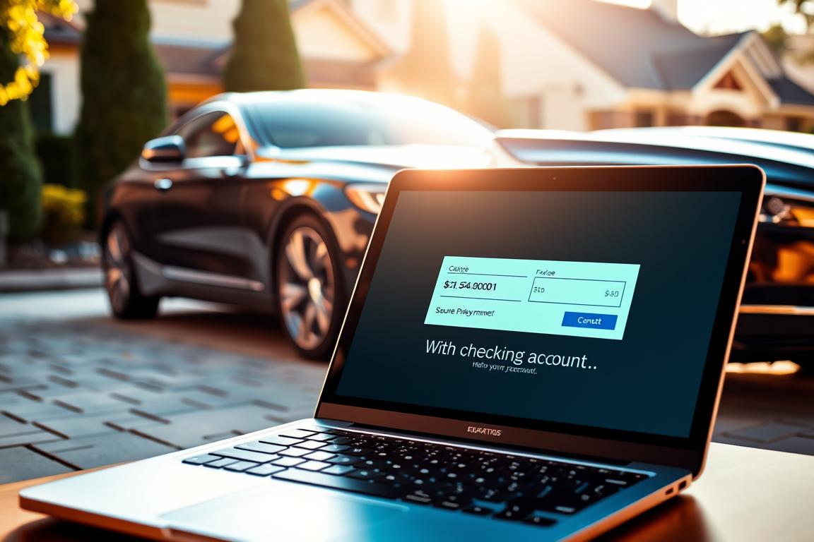 Buy Car Online With Checking Account Number