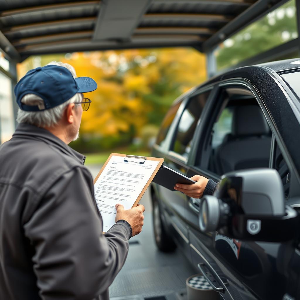 Vehicle pickup for Connecticut car shipping service Vehicle pickup for Connecticut car shipping service