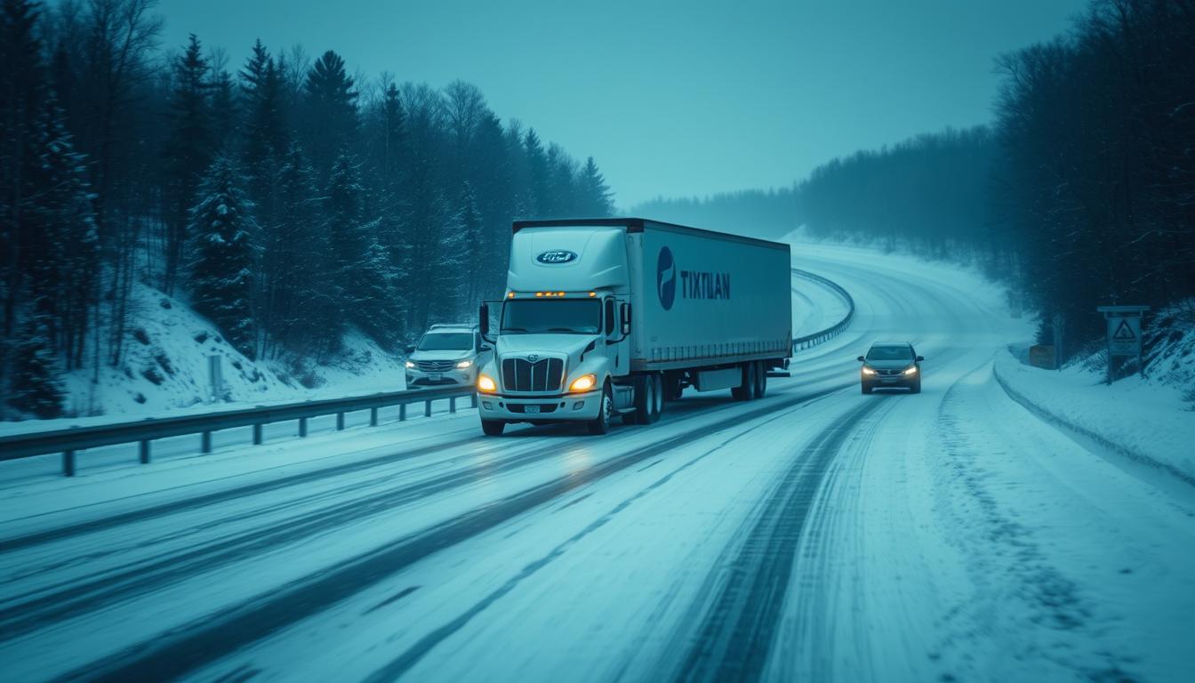 Winter car shipping in Connecticut with snow Winter car shipping in Connecticut with snow