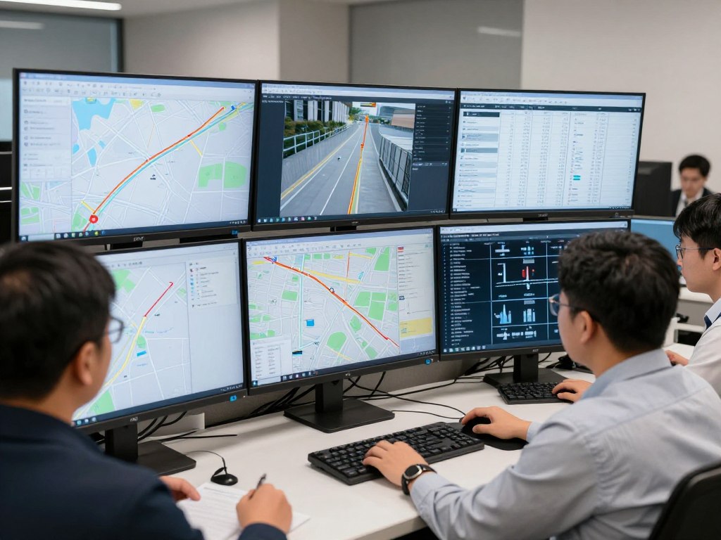 Dispatch team assigning priority carrier for expedited auto transport Dispatch team assigning priority carrier for expedited auto transport