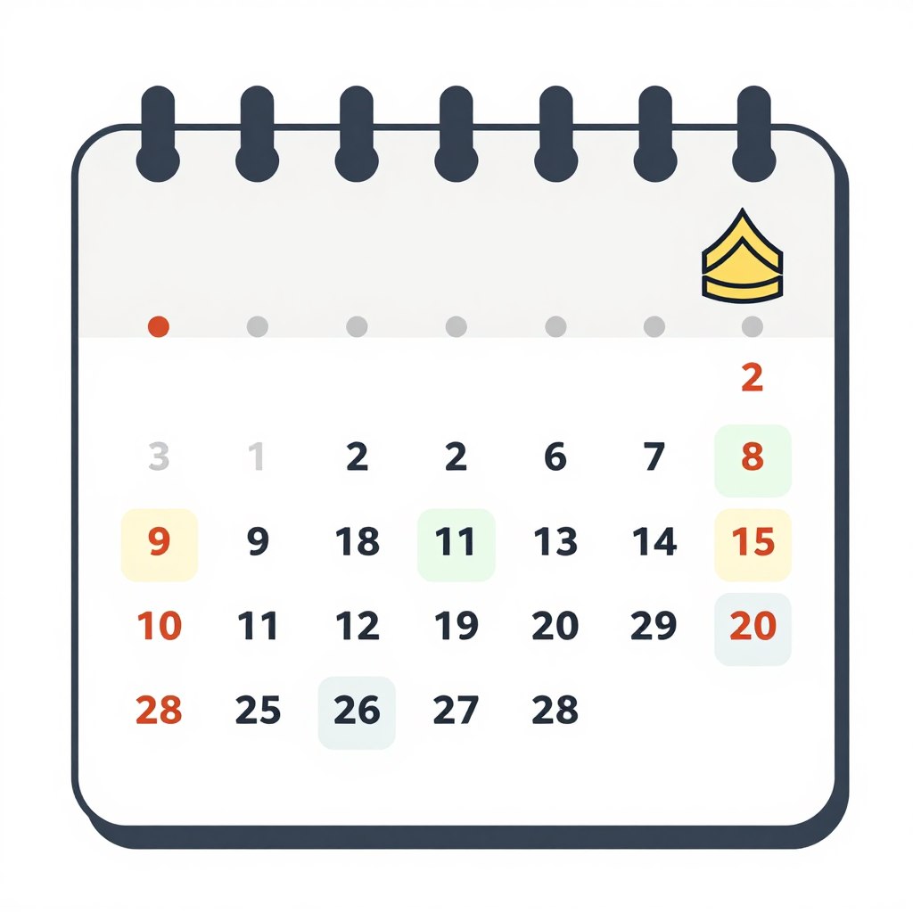 Flexible scheduling calendar for military PCS vehicle shipping Flexible scheduling calendar for military PCS vehicle shipping