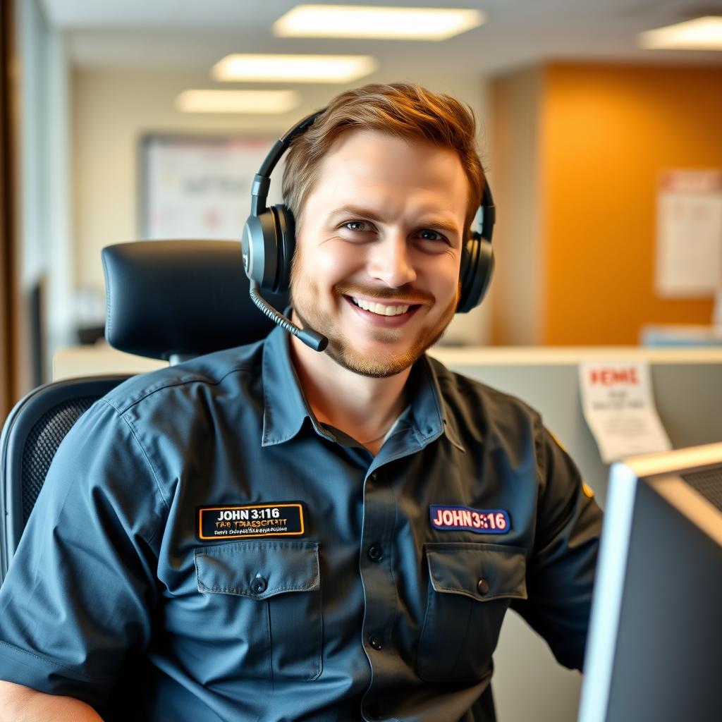 John 3:16 Transport professional team member coordinating Arkansas car shipping John 3:16 Transport professional team member coordinating Arkansas car shipping