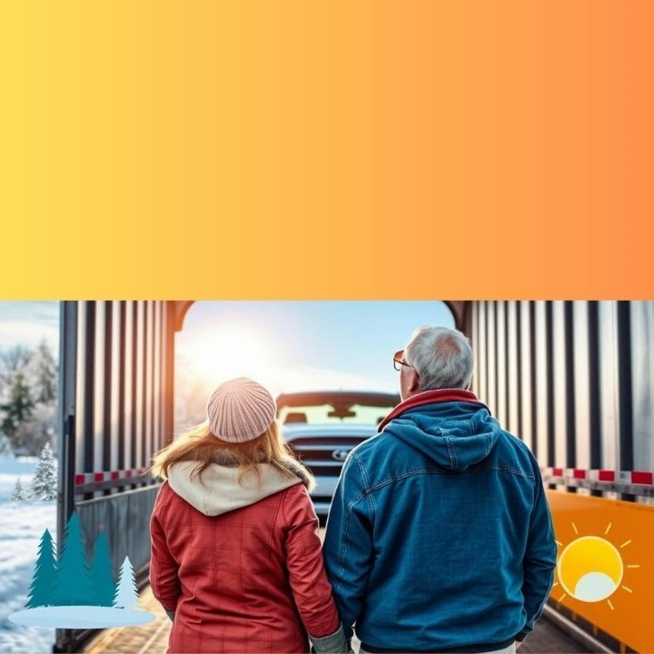 Seasonal car shipping for snowbirds sending cars between states Seasonal car shipping for snowbirds sending cars between states